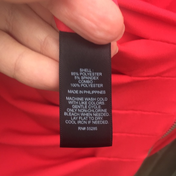 Express Red Zip Front Wrap Dress Sz XS New With Tags - Picture 5 of 5